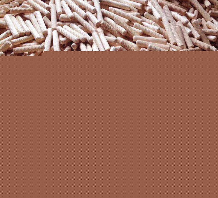 斜紋木肖木釘圓木榫木塞木棒櫥柜木梢板式家具連接件廠家批發(fā)